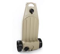 Hitchman Wastemaster Premium 38L Waste Water & Toilet Cassette Carrier - Durable, Easy to Use, & Clean - Caravan, Motorhome & Camping Waste Disposal - Wide Wheels, Dual-Purpose Design