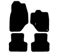 HITECH Black Tailored Standard Carpet Car Mats to fit - Peugeot 3008 3rd Gen (P64) e-DSC6 2024 onwards with HOT PINK EDGING