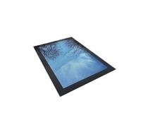 Hitech Rooflights Triple-Glazed Skylight Flat Roof Lantern Rooflight, Self-Cleaning Glass (1000 x 1500mm)