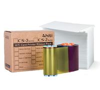 Hiti CS200e 'Refill Pack' - Full Colour YMCKO Ribbon - 400 Prints & 400 PVC Cards