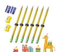 HItianya Adhd Fidget Pencil, Threaded Fidget Toys Pencils with Sliding Nuts’n Bolts for Kids and Adults, Textured Sensory Pencil Quite Fidget for School, Work & Anxiety Relief (6pcs)