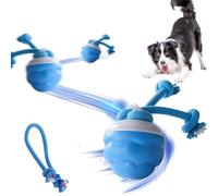 HItianya Interactive Dog Ball Toy, Smart Rolling Ball for Dog, Interactive Dog Toys For Small Dogs, The Chase Buddy, Dog Toys to Keep Them Busy, Rechargeable Pet Toy for All Dogs (Blue)