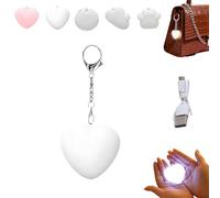 HItianya Love Wallet Tote Bag Touch Sensing Light, Rechargeable Purse Glow Light, Mini Touch Handbag Lights for Inside Purse, Heart Bag Lamp, Lights Up When Touched (1, Heart A)