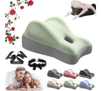 HItianya Spark Pillow, The Spark Pillow for Couples, 27 Degree Wedge Couples Posture Pillows,Ergonomic Memory Foam Butt Cushion, Comfort & Support During Intimacy (C-6)