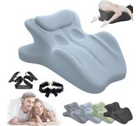 HItianya Spark Pillow, The Spark Pillow for Couples, 27 Degree Wedge Couples Posture Pillows,Ergonomic Memory Foam Butt Cushion, Comfort & Support During Intimacy (A-3)