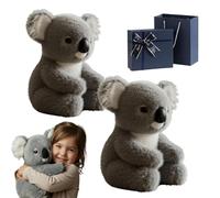 HItianya The Koaly - Emotional Healing on Demand, Ultra-Soft Koala Plush Mimics The Matural Movements Like a Real Koala, The Lifelike Koalas Stuffed Animal Toy Cozy Comfort, Endless Snuggles (*2)