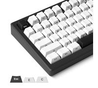HITIME XVX Bow Keycaps, Side Print PBT Keycap Set, 136 Keys PBT Keycaps, Cherry Profile Custom Keycaps for Cherry Gateron MX Switches Keyboard, Bow