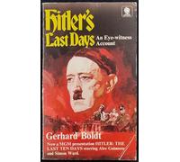 Hitler.-The last ten days