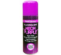 HITLINE Purple CAN of Fluorescent NEON Spray Paint 200 ml Graffiti Extra Bright