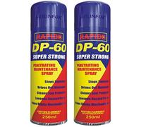 HitlineUK 2 x DP-60 Penetrating Releasing Cleaning Maintenance Spray Lubricant 250ml