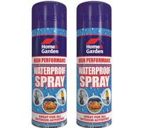 HitlineUK 2 x Protector Spray 300 ML - long lasting Waterproof and stain protection, Waterproof Spray to Protect Shoes Clothing Tents