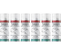 HitlineUK 6 x 250ml Shoe Trainer Boot Spray Cleaner Fabric Suede Nubuck Walking Shoe Cleaner