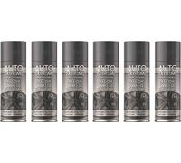 HitlineUK 6 x 400g Grey Alloy Wheel Paint, Corrosion Resistant, Multi-Surface Use