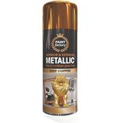 HitlineUK Metallic Deep Copper Spray Paint Interior & Exterior Aerosol Can 400ml