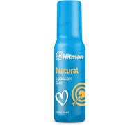 Hitman® Lubricant Natural Gel 100ml - Water-Based, Skin Safe, Reduces Dryness - Enhances Pleasure, Non-Greasy, Smooth Gel for Intimacy - Ideal for Comfortable Use and Sensual Experience