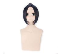Hitman Reborn Short Cosplay Wig Purple Dark Blue Synthetic Hair Kuromu Dokuro Anime Halloween Costume Party Wigs+ Free Wig Cap One Size A
