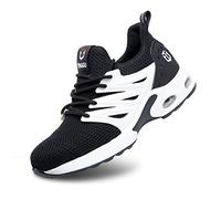 Hitmars Steel Toe Cap Trainers Men Women Safety Shoes S1 S2 S3 Breathable Safety Trainers Comfortable Non Slip Work Shoes Factory C-Black White 6UK(EU39) (9881JSBKWH/39-Reu)