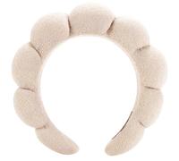 HitModa Spa Headbands for Washing Face or Facial, Makeup Headband for Women, Skincare Hair band, Puffy Terry Cloth Face Washing Head band for Maskup, Skin Treatment