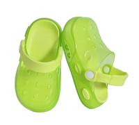 Hitopteu Kids Clogs for Boys Girls Slip On Jelly Sandals for Baby/Toddler