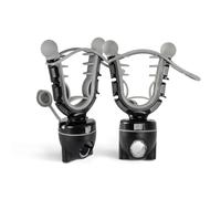 HITORHIKE ATV Gun Rack 3 Adjustable Levels Clamp-on Gun Mount Holder 3 for ATV/UTV/Boat/Bicycle/Motorcycle/Golf Cart Holds Bows/Axes/Shovels/Rifles
