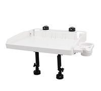 HITORHIKE Bait Board Set with Mounts and Extenders White Cutting Board 26.8"(L) X 18.5"(W) Filet Table
