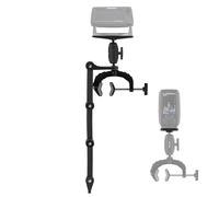 HITORHIKE Kayak Boat Fish Finder Mount with Transducer Arm and Ball Base 2 Universal Plates Holds up to 9" Electronics Compatible with Garmin Lowrance Humminbird