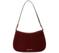 HiTotes Red Shoulder Bag Red Bag for Women Burgundy Handbag Patent Leather Shoulder Bag Y2K Bag Crescent Hobo Handbag Top Handle Handbag