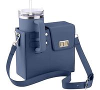 HiTotes Stanley Cup Purse Holder Water Bottle Bag with Strap Crossbody Bag for Stanley Cup Portable Water Bottle Purse