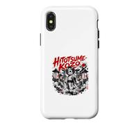 Hitotsume Kozo Japanese Yokai Urban Horror Scene Case for iPhone X/XS