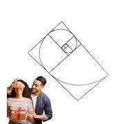Hitrod Composition Visualizer, Golden Ratio Stirrups for Painting - Finding Golden Ratio Composition | Gold Ratio Paint Tool, Clear Golden Section Viewer for Painting