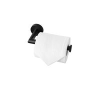 HITSLAM Black Toilet Roll Holder Wall Mounted SUS 304 Stainless Steel Matte Black Toilet Paper Holder Waterproof Rotateproof Tissue-Holder for Bathroom