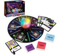 Hitster Bingo - The Ultimate Music Party Board Game & Quiz for Adults | 225 Iconic Hits & Light-Up Disco Ball - Friends & Family Trivia Game for Games Nights, Dates - 2 to 10 Players, Age 16 + (UK)
