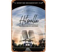 Hitsville: The Making of Motown 2019 Film Plaque Poster Metal Tin Sign 8" x 12" Vintage Retro Wall Decor