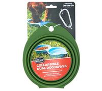 Hitt Brands Collapsible Dog Bowl - Portable Foldable Silicone Pet Water & Food Bowl, Expandable Travel Dog Bowls for Hiking, Camping, Walking & Puppy Essentials