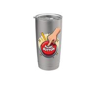 Hitting The Panic Button Stainless Steel Insulated Tumbler