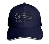 Hittings Can Am Spyder Logo Snapback Hats / Baseball Hats / Peaked Cap Navy