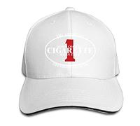 Hittings Cigarette Racing Team Logo Men's Baseball Caps Trucker Hats White