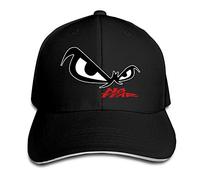 Hittings Unisex No Fear Owl's Eyes Sandwich Baseball Cap Black