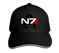 Hittings YONLY Mass Effect Alliance N7 Sandwich Cap Black