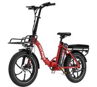 HITWAY E Bike BK6SL1-36V15.6Ah with 250W Motor, Electric bike 20 inch, 70-150km range, 7-speed, APP control, Foldable, IP54 waterproof pedelec,25km/h