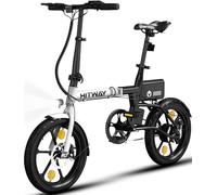 HITWAY Electric Bike,16" Folding E Bike, Aluminium alloy City E-Bike with 250W Motor, 25km/h Speed, 216Wh/324Wh battery Electric bicycles BK35S