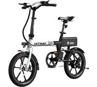 HITWAY Electric Bike,16" Folding E Bike, Aluminium alloy City E-Bike with 250W Motor, 25km/h Speed, 216Wh/324Wh battery Electric bicycles BK35S