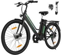 HITWAY Electric Bike, 26 inch E-bike Electric city bike for women and men, with 250W motor, 36V 10.4AH removable lithium battery 40-80km