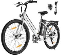 HITWAY Electric Bike, 26 inch E-bike Electric city bike for women and men, with 250W motor, 36V 10.4AH removable lithium battery 40-80km