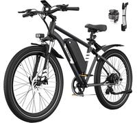 HITWAY Electric Bike for Adults, 29" Electric Bicycle E Mountainbike with 48V 15.6Ah Removable Battery, 250W Motor, 7-Speed Gear, Commute E-bike Max Range to 80-150km,with APP, NFC