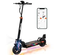 HITWAY Electric Scooter Adult 10 Inch, 15.6-27AH Battery 500W Motor, Foldabler, 3 Speed Modes, Maximum Speed 25KM/H, Tubeless Tire, Turn Signals, APP