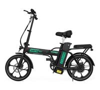 (HITWAY Folding Electric Bike Foldable City Bikes 36V/10.4AH Battery, 250W Motor, 35-90KM Commuter Electric Bicycles) HITWAY Electric Bike,16" Ebikes, up 70KM Fold