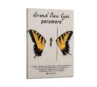 HIUSOUM Paramore New Eyes AlbumPrinting Wall Art Posters Canvas Posters Artwork Gifts Room Aesthetics08x12inch(20x30cm) Frame-style