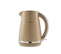 Morphy Richards Hive Kettle, 1.5L, Easy Fill System, Enhanced Waterspout, 3KW Rapid Boil, 360 Degree Base, Limescale Filter, Water Viewing Window, Travertine, 108275