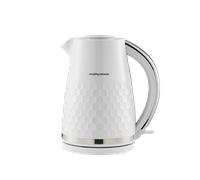 Morphy Richards Hive Kettle, 1.5L, Easy Fill System, Enhanced Waterspout, 3KW Rapid Boil, 360 Degree Base, Limescale Filter, Water Viewing Window, White, 108274